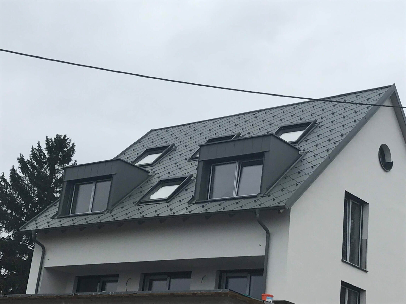 Dach mit Gaupen